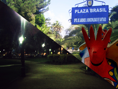 Plaza Brasil _ día y noche