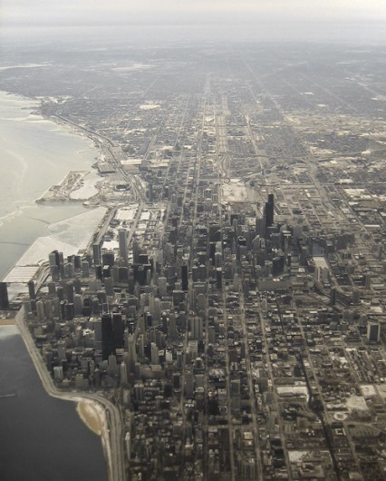 Aerial Chicago - foto por Stephen Desroches en flickr
