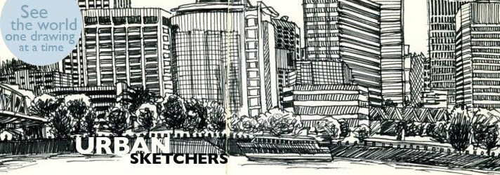 Urban Sketchers: ciudad desde el punto vista de dibujantes, Urbana