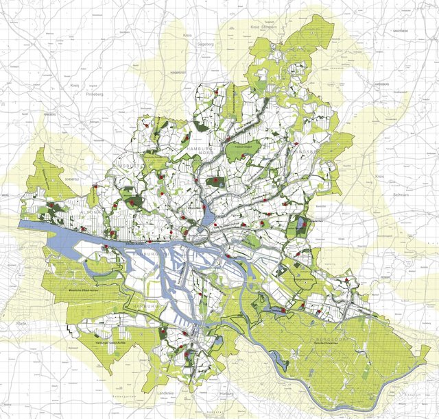hamburgo green map