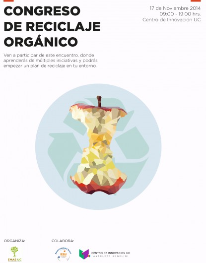 Afiche Congreso de Reciclaje Orgánico UC