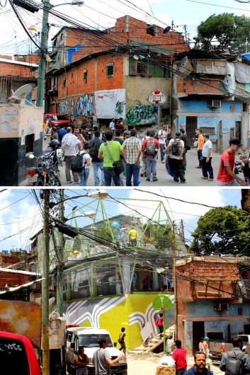  Petare, Caracas: antes y después. Image Cortesia de PICO Estudio