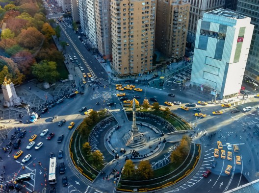 Columbus Circle, Nueva York. © ravalli1, vía Flickr.