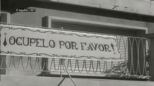 "El Inquilino" (1957). Image Cortesia de Cortometraje 'Ficción Inmobiliaria'