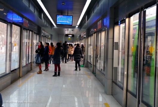 Estación de BRT en China. © ITDP