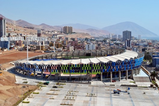 Estadio Regional de Antofagasta. © Andrés Valle, vía Plataforma Arquitectura.