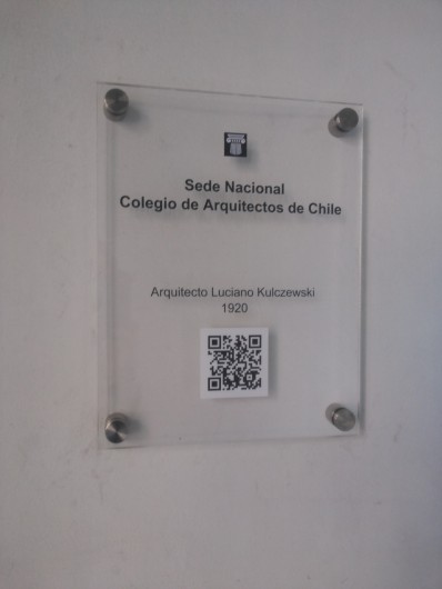 codigo qr colegio de arquitectos de chile