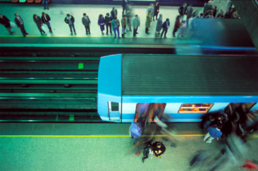 Metro de Santiago. © Luis Ladrón de Guevara L, vía Flickr.