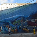 mural en valparaiso por Xiaozhuli via flickr
