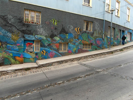 murales en valparaiso por Trudy Veitch(By the Bay Gal) via flickr