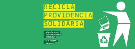 afiche campana providencia recicla 2015