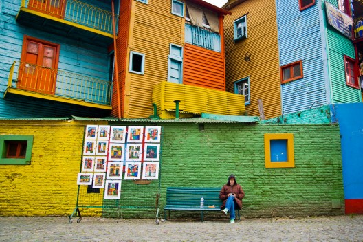 Barrio La Boca, Buenos Aires. © Hernán Piñera, vía Flickr.
