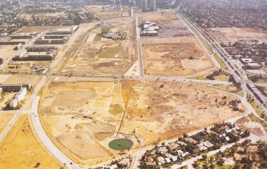 Parque Araucano en 1983. Autor: Desconocido. Archivo Las Condes. Cortesía @enterrenochile