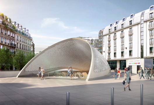 Fuente imagen: "Les Halles,  el nuevo corazón de París", Ayuntamiento de París.