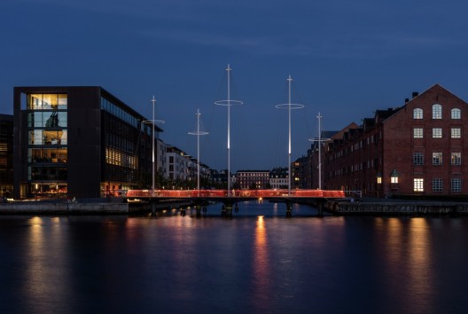 Olafur Eliasson, Cirkelbroen (The circle bridge), 2015. Christianshavns Kanal, Copenhagen. Foto: Anders Sune Berg. 