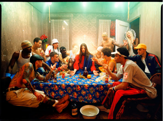 "Last Supper" de David LaChapelle.