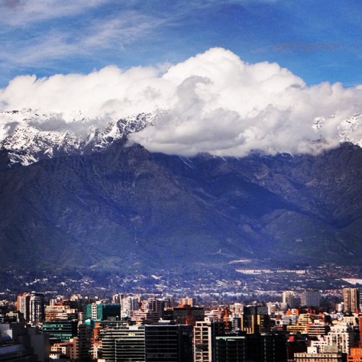 Cordillera de los Andes, Santiago. Cortesía Amo Santiago.