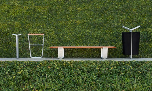 Colección MultipliCITY diseñada por Yves Behar y fuseproject. Imagen Cortesía de Landscape Forms