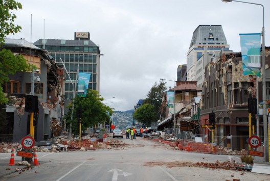 Christchurch después del terremoto. © geoftheref, vía Flickr.
