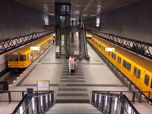Metro de Berlín, Alemania. © LWYang, vía Flickr.