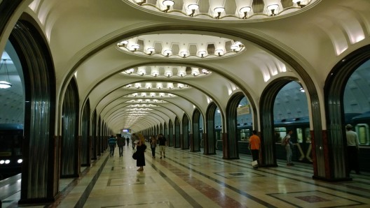 Metro de Moscú, Rusia. © haikus, vía Flickr.
